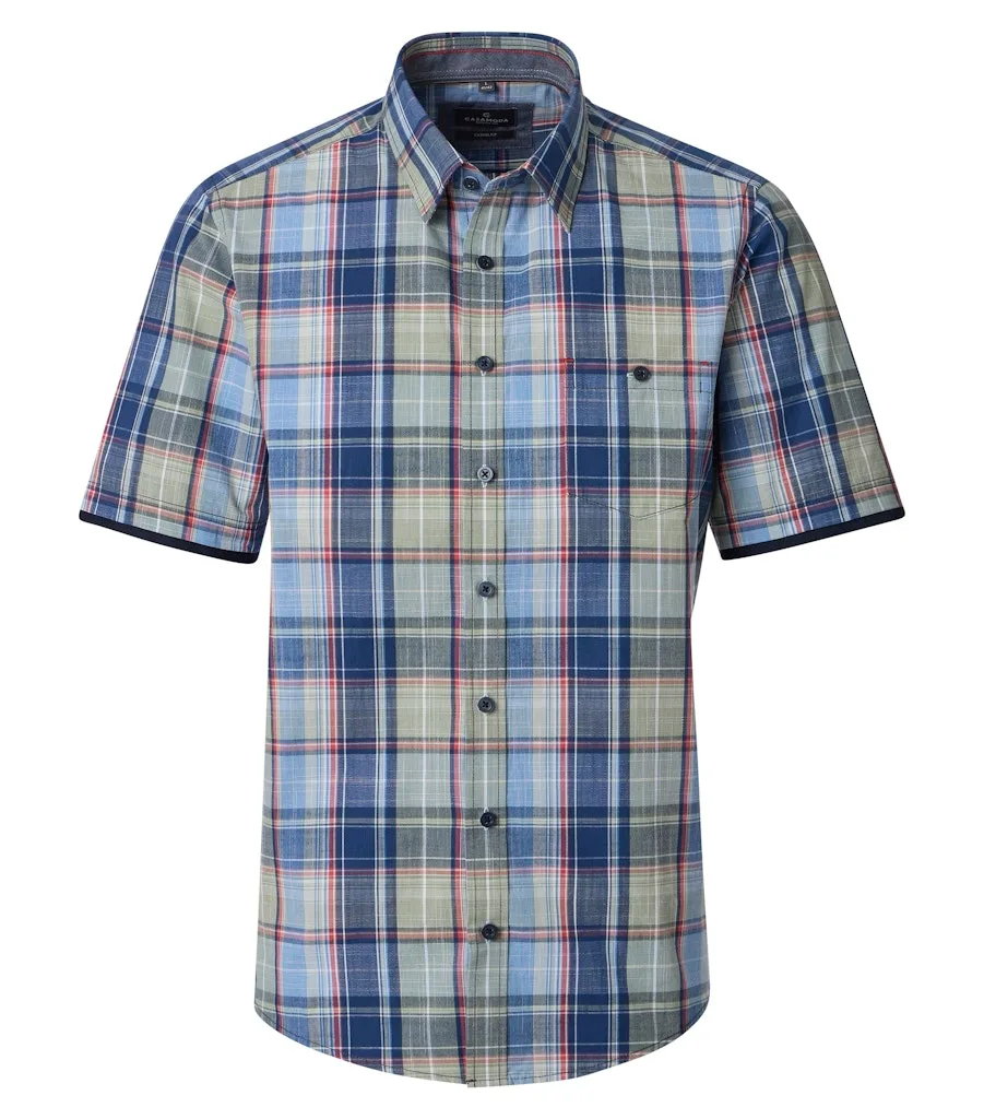 Kent Casual Short 1/2Arm_ male - L - FashionsVida