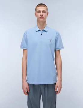Polo de piqué de hombre Elbas SS 4 corte regular de manga corta - Napapijri - FashionsVida