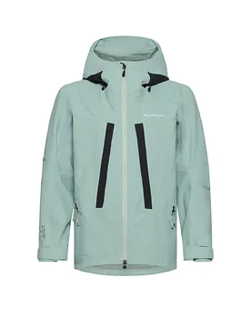 Giacca da turismo da donna Monviso 2,5L con cappuccio verde chiaro 36 - VAUDE - FashionsVida
