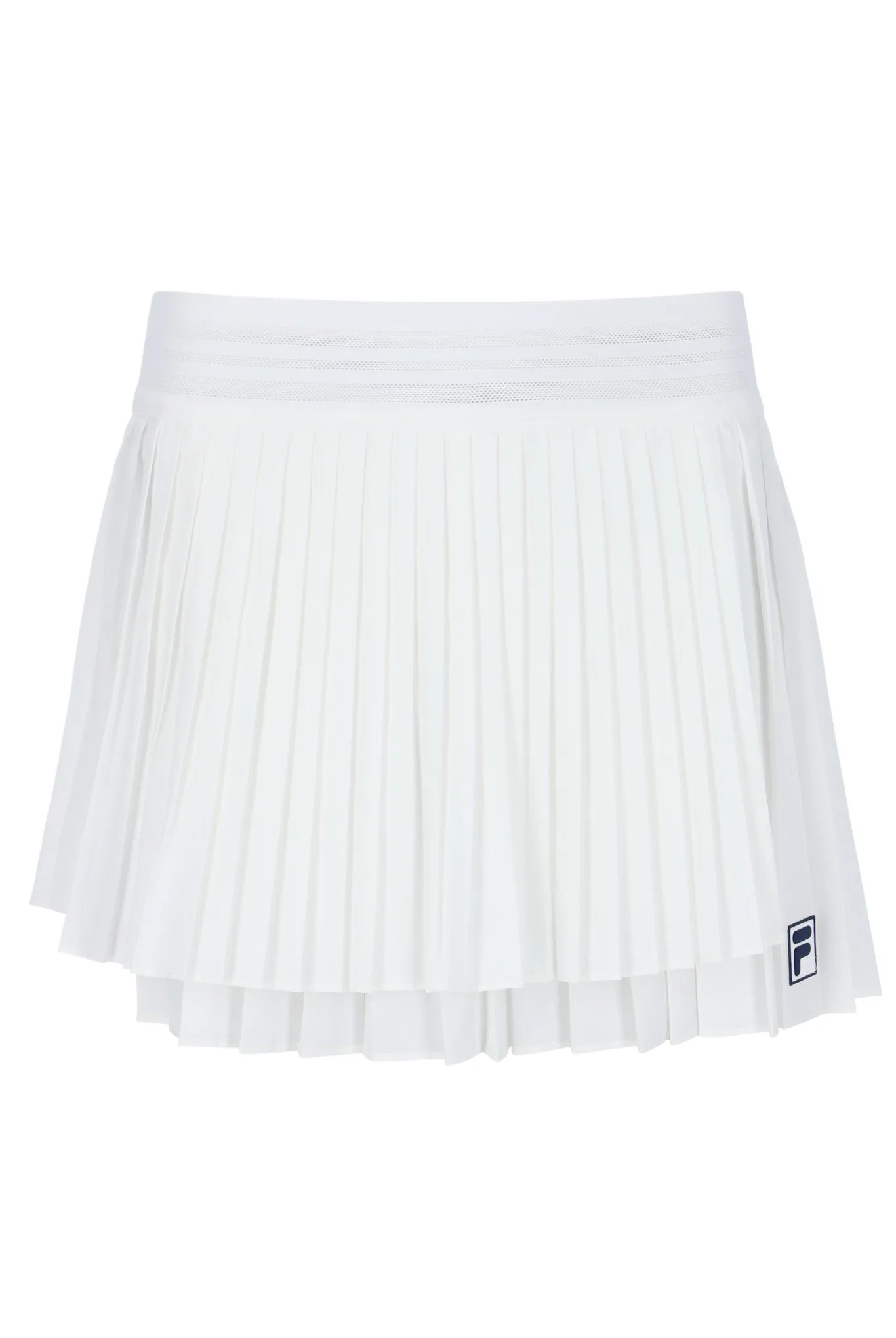 Off White Women’s Pleated Wrap Tennis Skirt - XS - FILA Tennis - FashionsVida