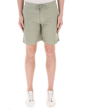 Bermuda misto lino VERDE MILITARE 29