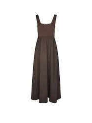 Comma Midikleid marrone 38