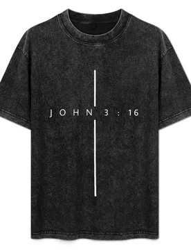 John 3:16. John 3:16. T-Shirt Big and Tall Casual T-Shirt - Aliexpress - FashionsVida