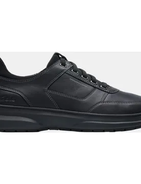 Deportivas de hombre en piel con cierre de cordones y suela eva ultraligera - Clarks - FashionsVida