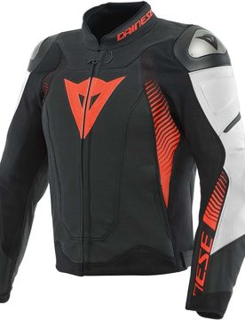 Giubbotto Moto Pelle SUPER SPEED 4 Traforata Nero Op taglia 50