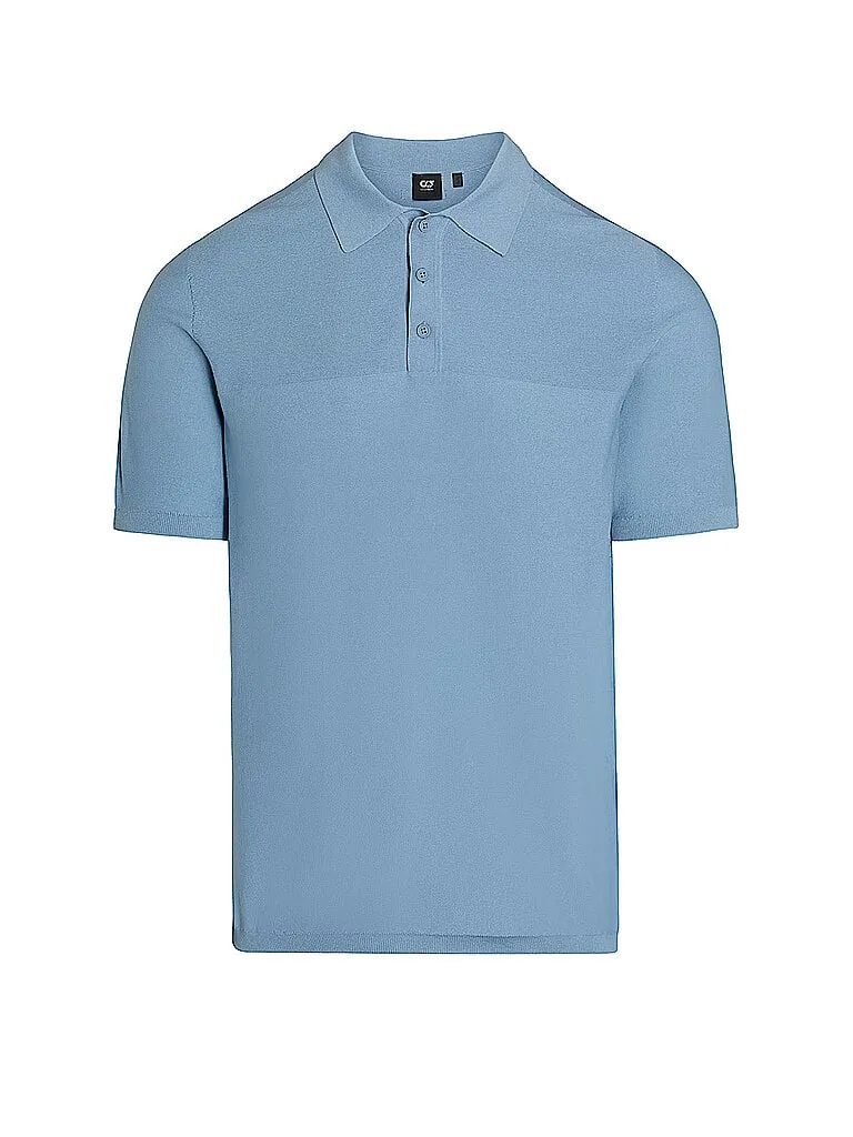 Strickpoloshirt FENZI hellblau XL herren - AlphaTauri - FashionsVida