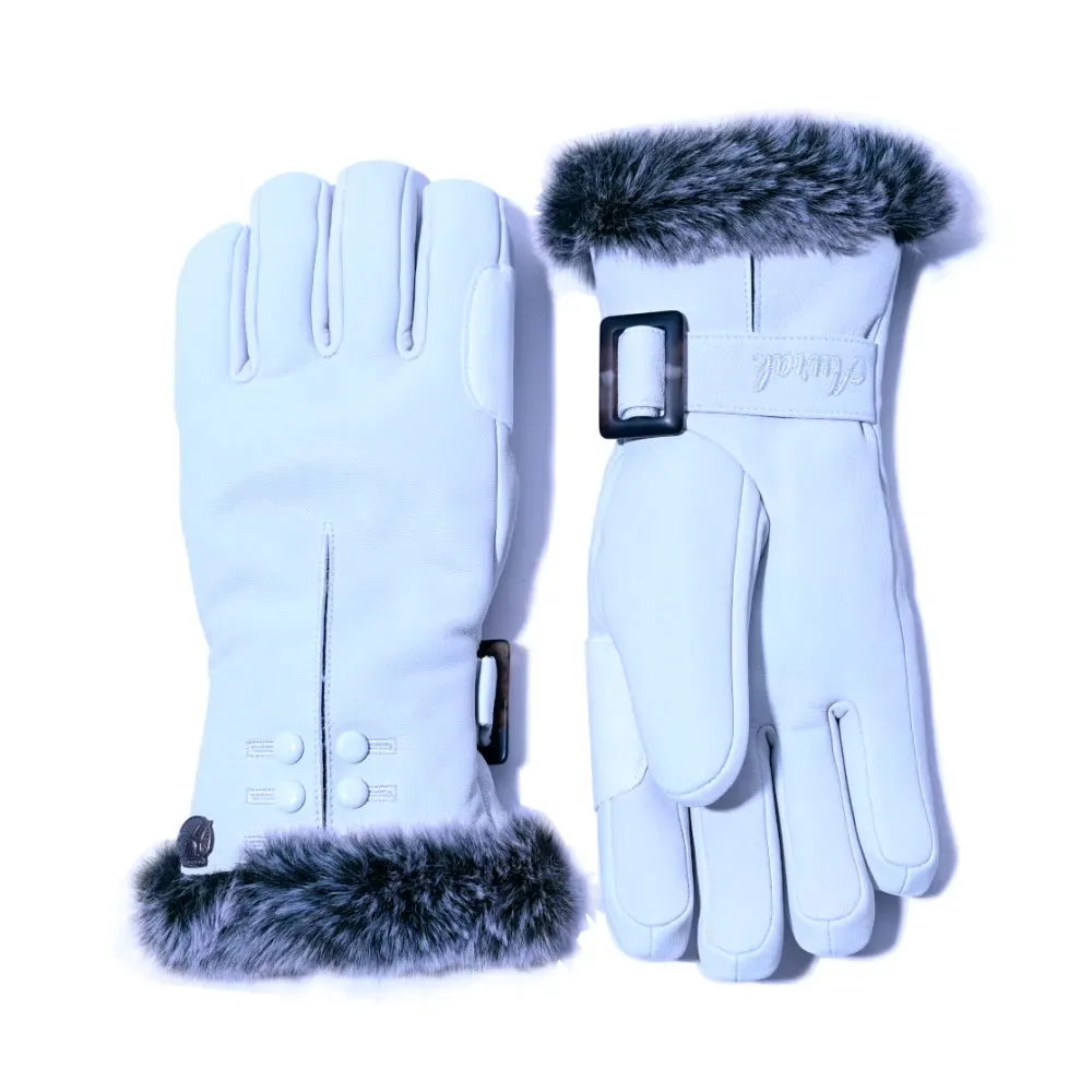 Aurak Gants White S Femme - Aurak - FashionsVida