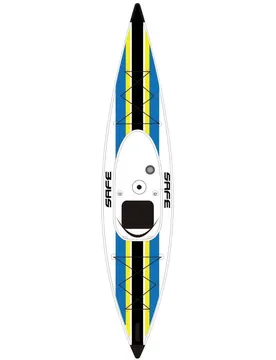 Kayak Gonflable Amarok White / Blue 385 x 80 cm unisex