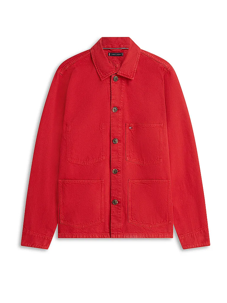 Jacke CHORE rot L herren - Tommy hilfiger - FashionsVida