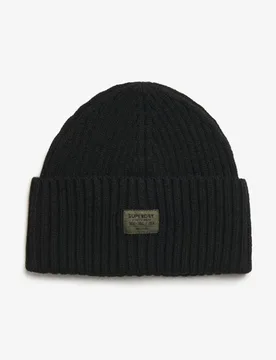 Superdry Damen Workwear Strickmütze Schwarz - Größe: 1Größe - 29.99 - FashionsVida