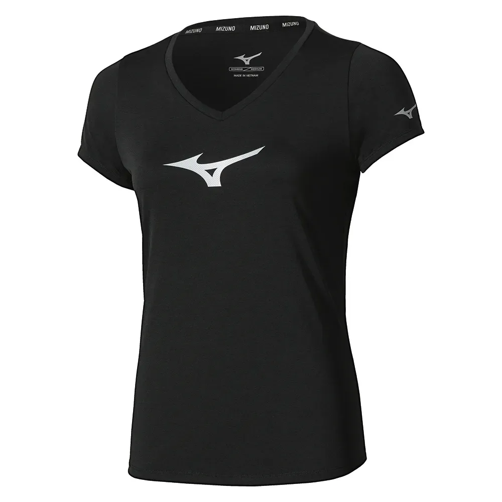 Maglietta A Maniche Corte Core Rb Black S - Mizuno - FashionsVida