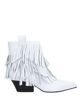 Botines de caña alta Mujer Blanco 35.5 Mujer