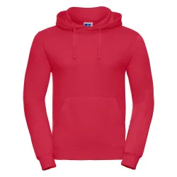 Mens Plain Hoodie (Classic Red) - Size X-Small