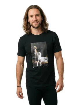 Hugo T-shirt à Manches Courtes Daffilo 10258299 Red Black XS