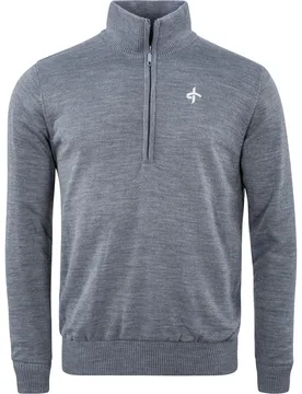 Pullover Storm 1/4-Zip, grau m - Cross - FashionsVida