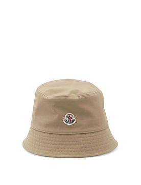 Moncler Cappello bucket logo-patch