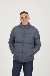 Funnel Neck Mens Padded Jacket - - Size: XXL
