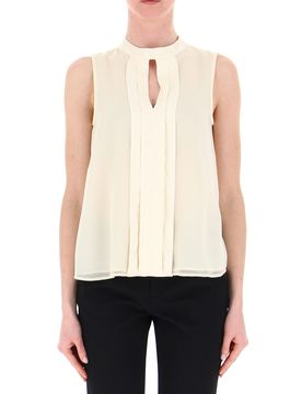 Blusa smanicata LIU JEANS BEIGE 46