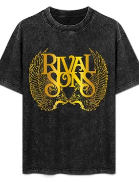 RIVAL SONS T-Shirt Simple Graphic Design T-Shirt - Aliexpress - FashionsVida