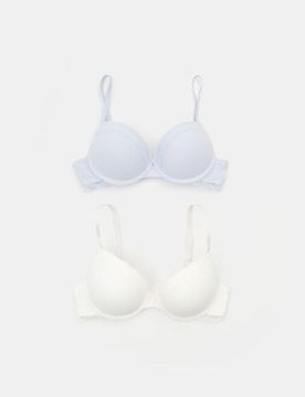 Confezione da 2 reggiseni push-up - multicolor