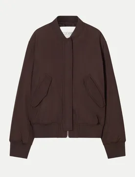 Regular-Fit Bomberjacke Braun S - Closed - FashionsVida