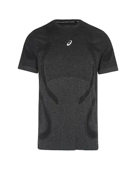 Camiseta de running sin costuras Road para hombre negro S - Asics - FashionsVida