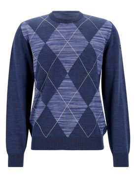 Pullover Rundhals 1/1 Arm male