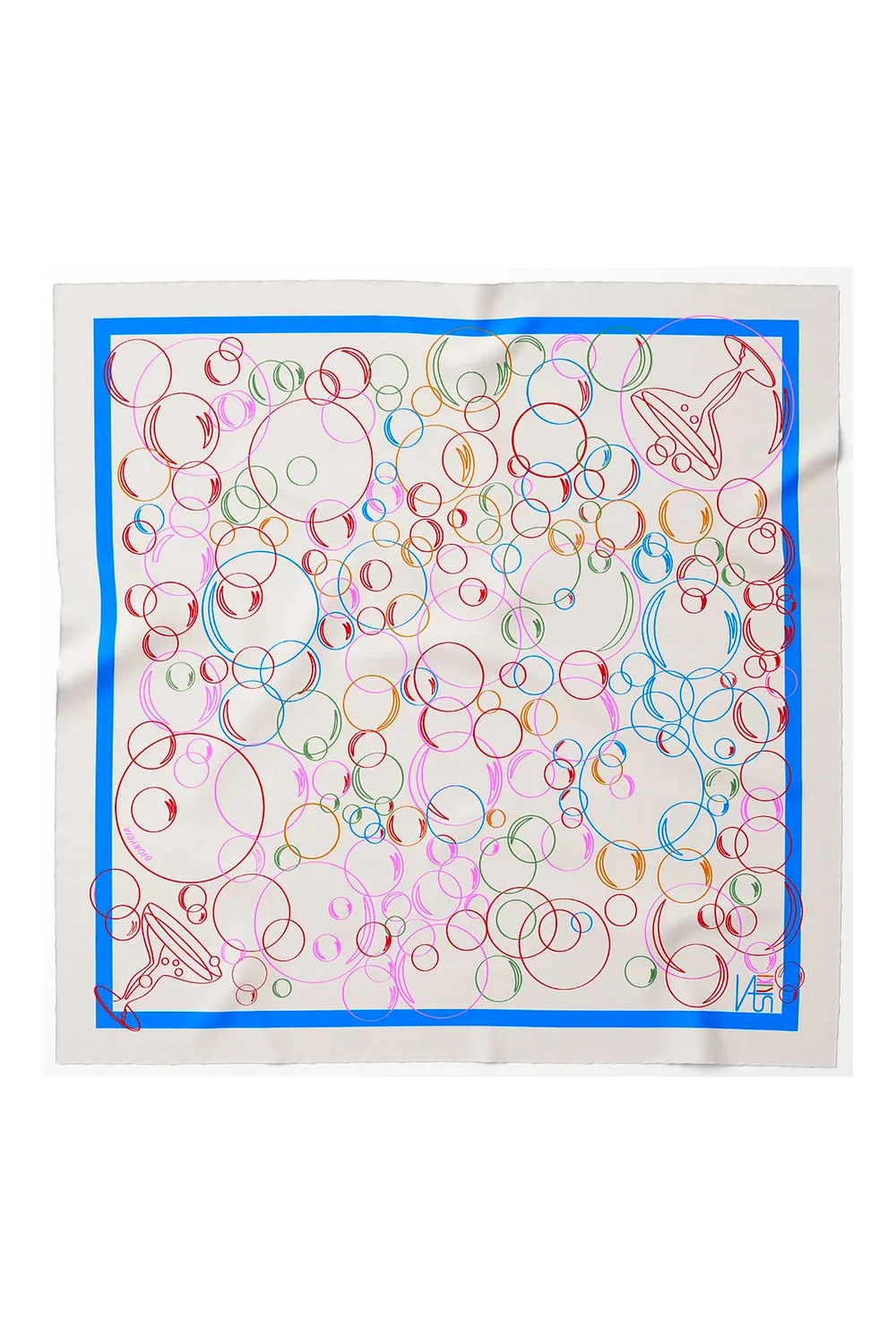 Vasiliki Design Confetti Silk Scarf - Vasiliki Design - FashionsVida