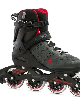 Patins En Ligne Spark 84 Dark Grey / Red EU 45 - Rollerblade - FashionsVida