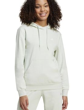 Essentials small logo sudadera mujer Verde (XS)