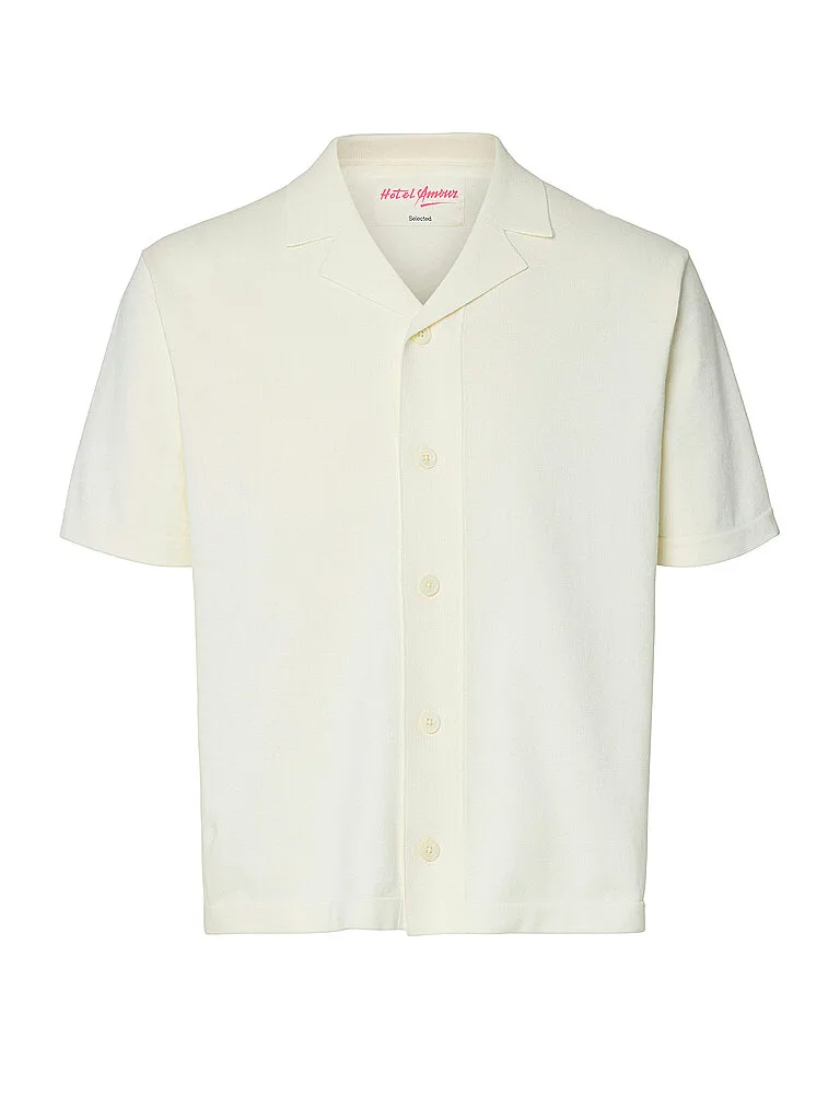 Selected Polo SLHAMOUR beige XXL - Selected - FashionsVida