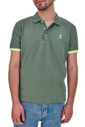 Polo Mezza Manica Verde Miliatre 1327 M