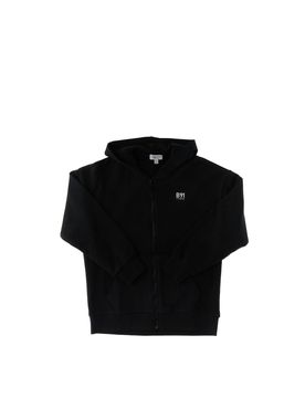Yours Felpa con cappuccio NERO S