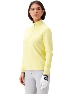 Macade Layer Therma 1/4-Zip, gelb s - Macade - FashionsVida