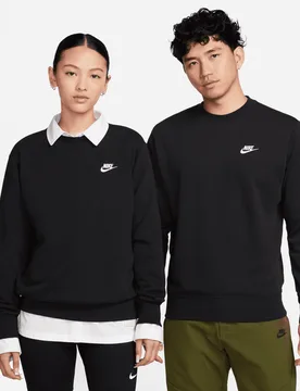 Sportswear Men Sweatshirts - Black - Size - Black - Size: 2X-Large - Nike - FashionsVida
