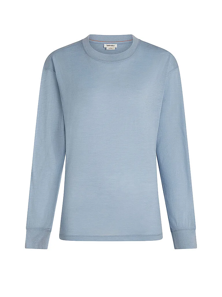 Camiseta funcional de merino 150 Tech Lite para mujer azul claro S - Icebreaker - FashionsVida