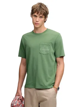 T-shirt à Manches Courtes Trade Loose Black Forest Green S