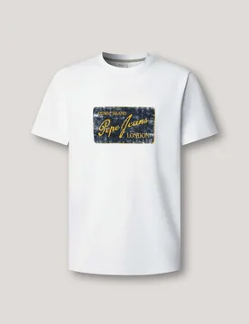 Camiseta de hombre logo estampado - Pepe Jeans - FashionsVida