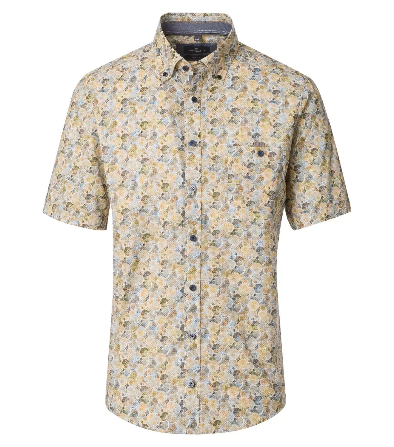 B.D. Casual Fit Short 1/2Arm male - L - FashionsVida