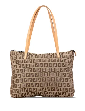 Zucchino Canvas Tote - Fendi - FashionsVida