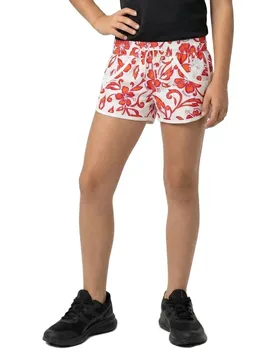 Short De Bain Hibiscus Offwhite 4 Années Fille