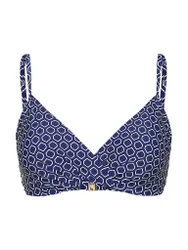 Damen Bikinioberteil Twisted dunkelblau 36 W