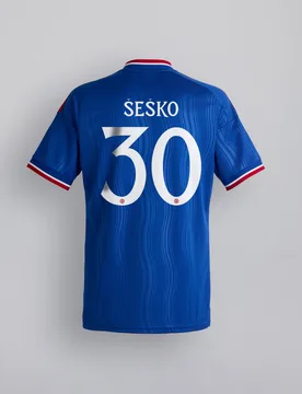 Manchester United 26/27 Away Kids Jersey with Sesko 30 UCL Printing & Badge 7-8Y - Adidas - FashionsVida