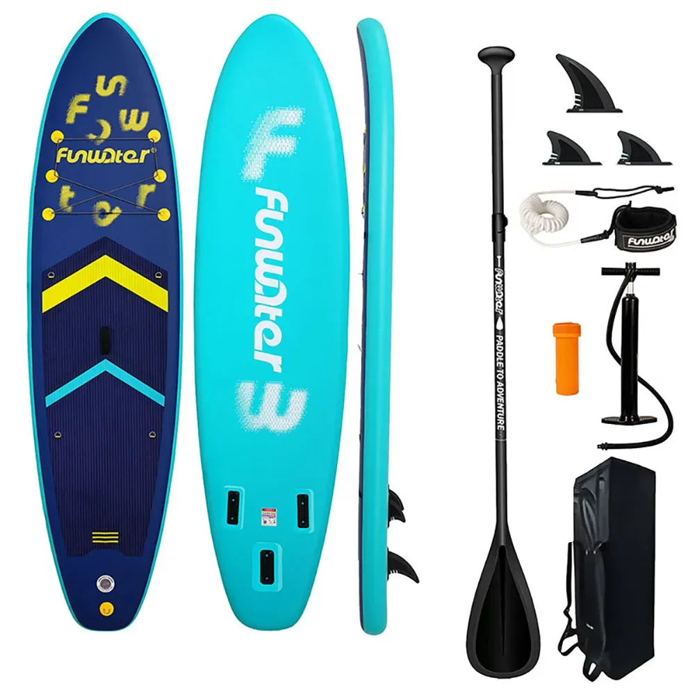 Ensemble De Paddle Surf Gonflable Supfw71a Blue One Size unisex - FUNWATER - FashionsVida