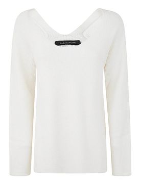 Maglia con scollo a V