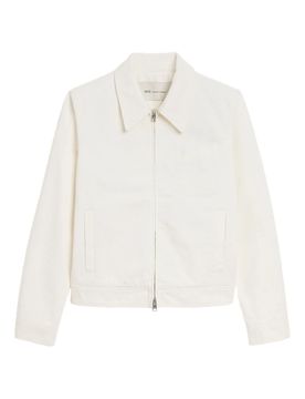 Cotton Tonal Ami de Coeur Zipped Jacket