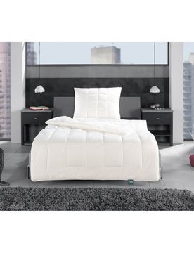 F.a.n. frankenstolz® Leichtsteppbett Kontrolliert natürliche Baumwolle weiss