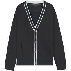 HUGO Strickjacke Sardigan GOC, dunkelblau m