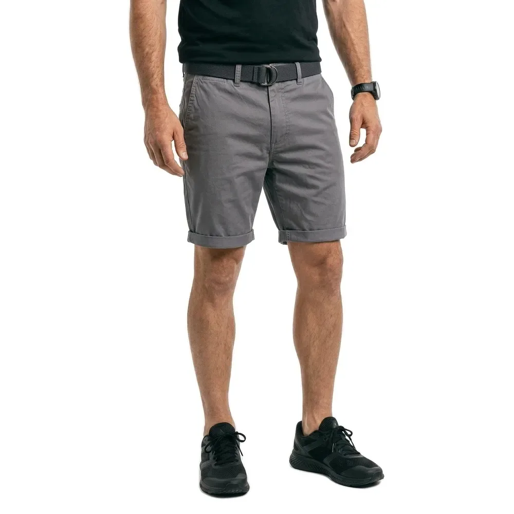Shorts Chino North Shore Khaki 28 - Fundango - FashionsVida