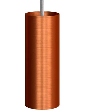 Cables Lampe Suspendue Sans Ampoule Tub-e14 Satin Copper One Size - Creative - FashionsVida